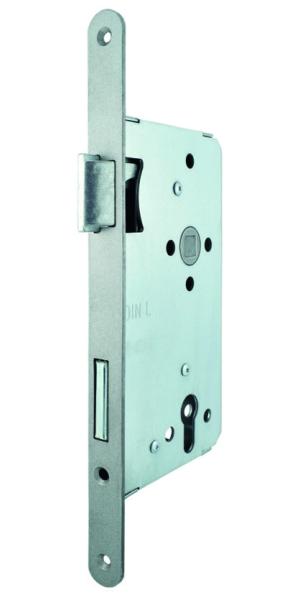Bever Haustürschloss 290 P, 65/92/10 mm, Stulp 20 mm kantig, DIN links – Typabbildung: Maße, DIN-Richtung und Ausführung gemäß Artikelbeschreibung.