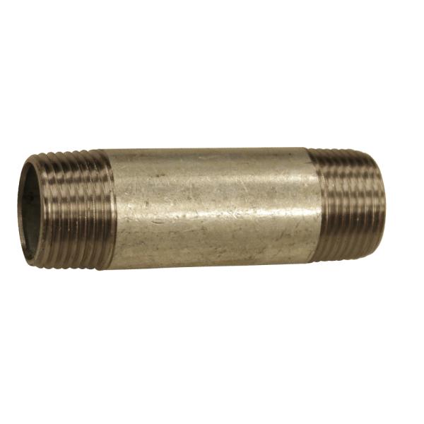 Sirocco Temperguss Rohrnippel AG-AG 3/4 Zoll, 100 mm – Produktabbildung