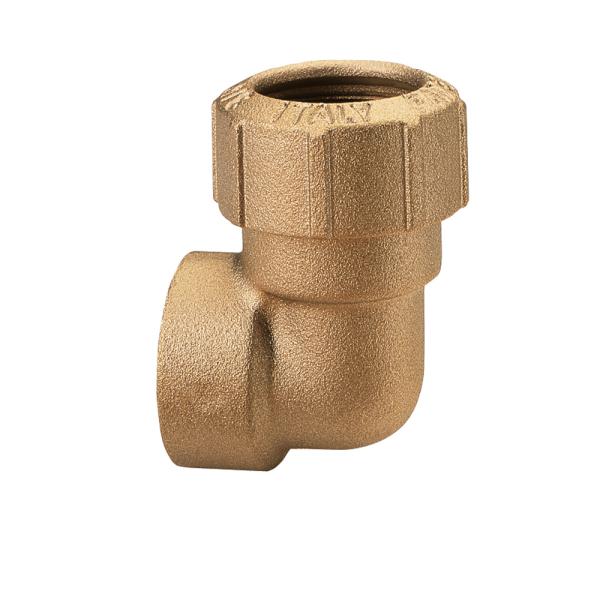 Sirocco Messing Winkel, IG x mm Verschraubung PE 32 mm x 1 Zoll – Produktabbildung